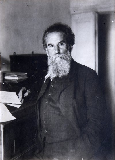 Portrait of the author Vladimir Korolenko by Russian Photographer